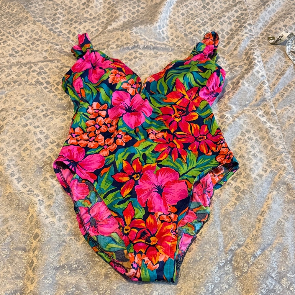 Floral One-Piece Swimsuit